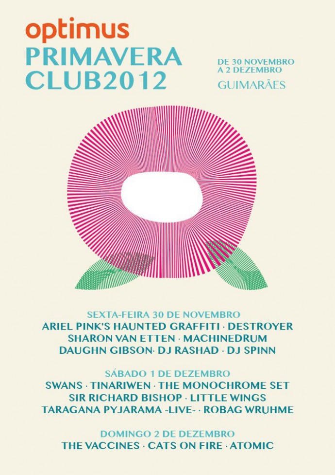 OPTIMUS PRIMAVERA CLUB 2012: line-up completa 